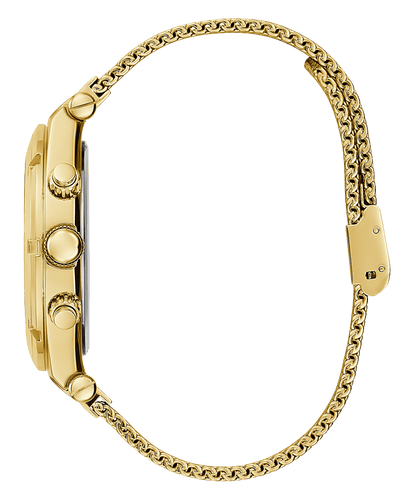 GOLD TONE CASE GOLD TONE MESH WATCH