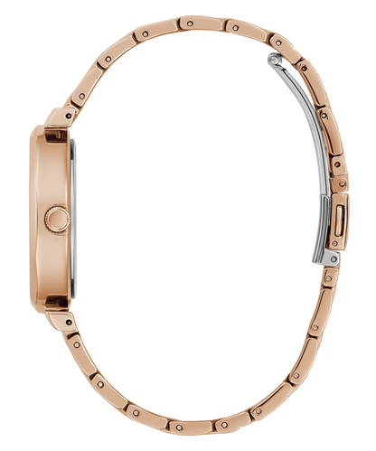 GUESS Ladies Rose Gold Tone Analog Watch-GW0613L3