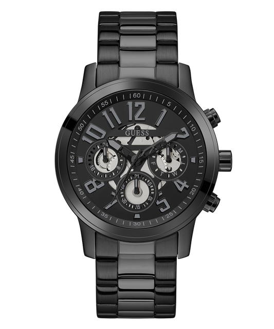 GUESS Mens Black Multi-function Watch-GW0627G3
