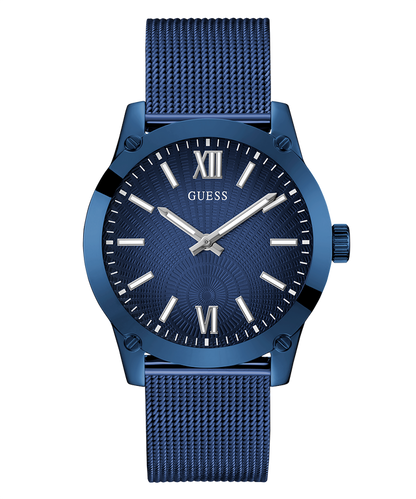 GUESS Mens Blue Analog Watch-GW0629G3