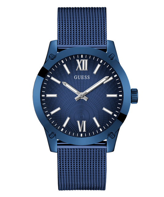 GUESS Mens Blue Analog Watch-GW0629G3