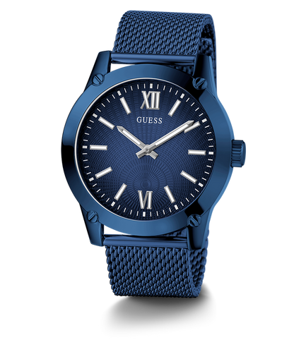 GUESS Mens Blue Analog Watch-GW0629G3