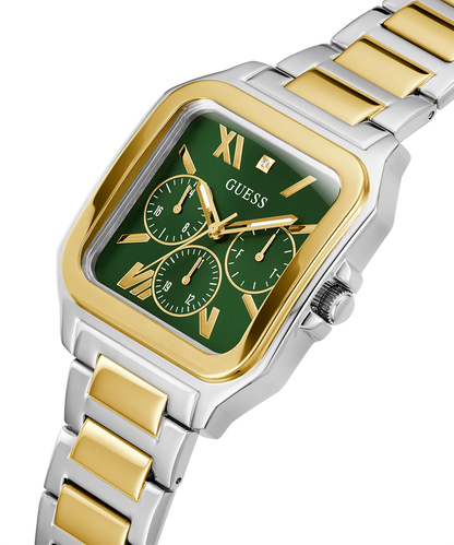 GUESS Mens 2-Tone Multi-function Watch-GW0631G1