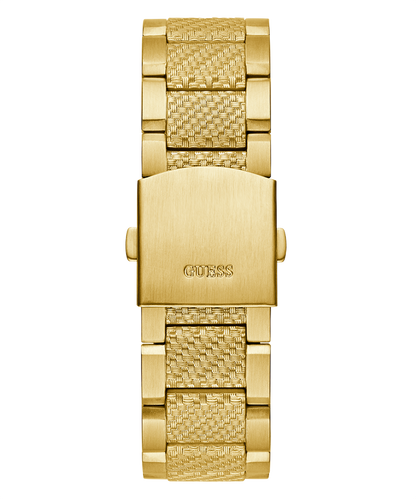 GUESS Mens Gold Tone 2-Tone Multi-function Watch