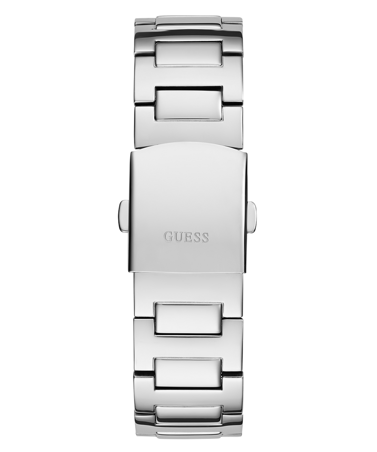 GUESS Mens Silver Tone Analog Watch-GW0662G1