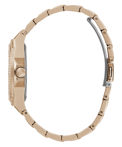 GUESS Ladies Rose Gold Tone Multi-function Watch