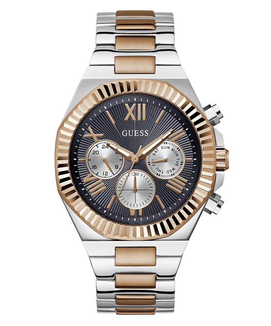 GUESS Mens 2-Tone Multi-function Watch-GW0703G4