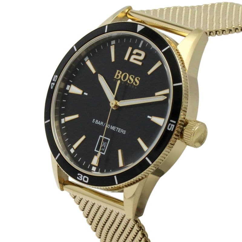 HUGO BOSS Drifter Gold & Black Watch