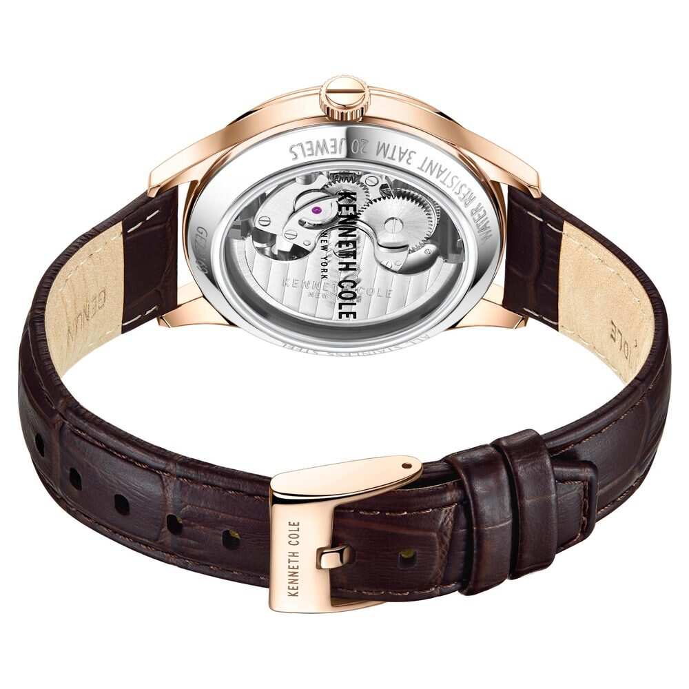 Kenneth Cole White Dial Automatic Watch for Men KCWGE2216901MN