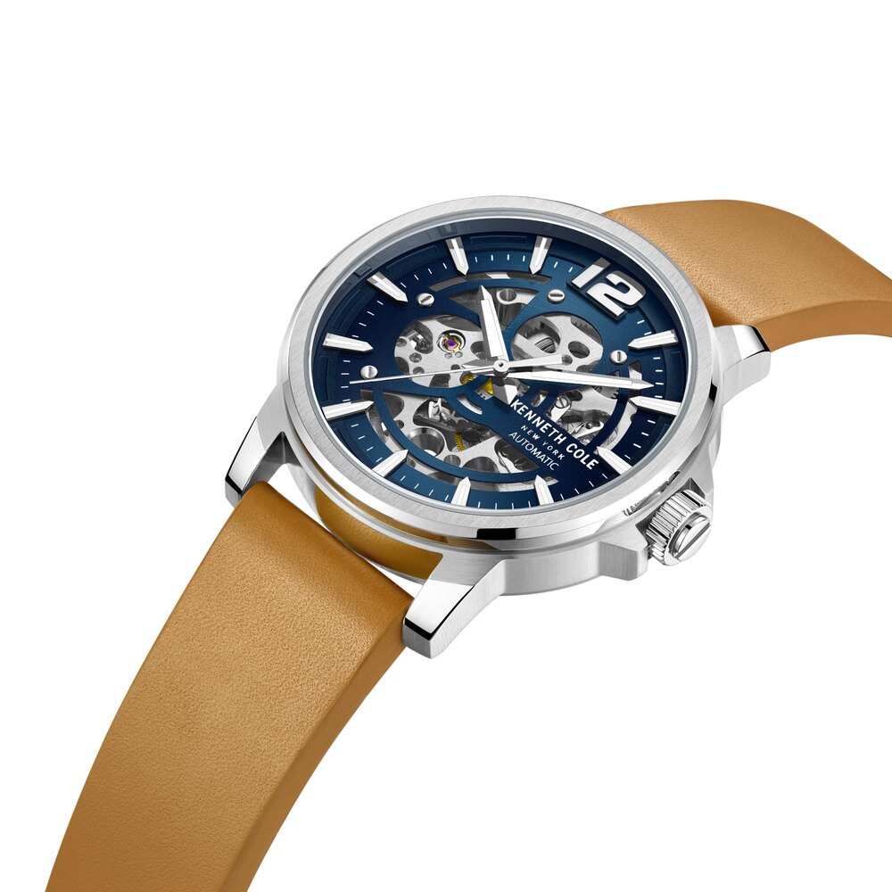 Kenneth Cole Blue Dial Automatic Watch for Men KCWGE2220502MN