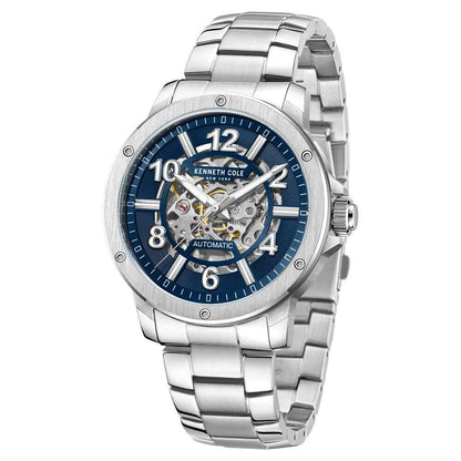 Kenneth Cole Blue Dial Automatic Watch for Men KCWGL0013102MN