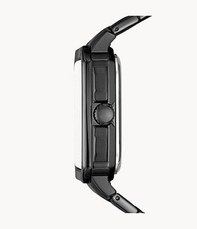 FOSSIL Inscription Automatic Black Stainless Steel Watch ME3238