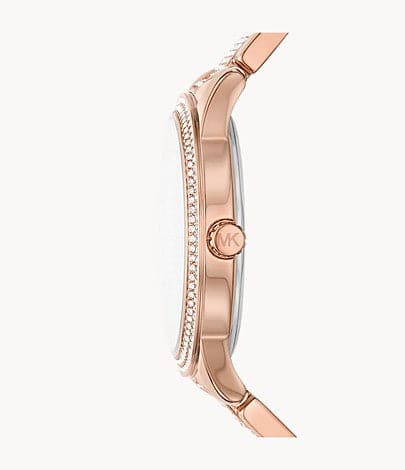 Michael Kors Tibby Multifunction Rose Gold-Tone Stainless Steel Watch MK7293