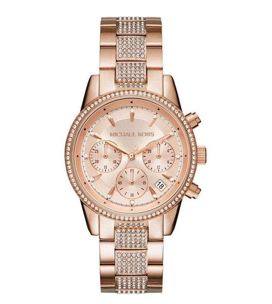 MICHAEL KORS MICHAEL MK6485 Ritz Chronograph Watch for Women ‌