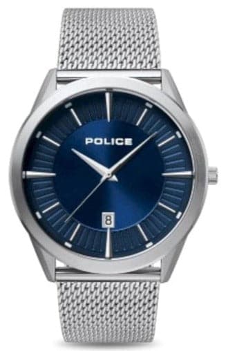 Police Analog Blue Dial Men'S Watch Pl15305Js03Mmw