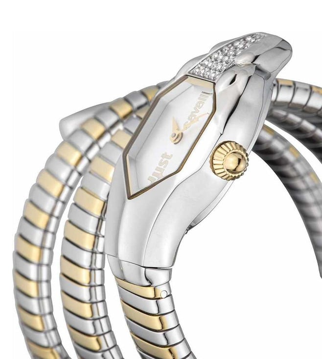 JUST CAVALLI JC1L022M0045 Glam Snake Watch for Women