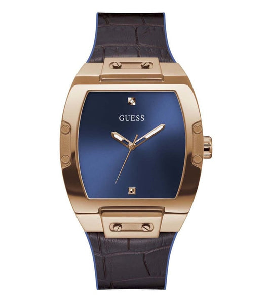 PHOENIX Men Blue Tonneau Dial Analog Watch - GW0386G2