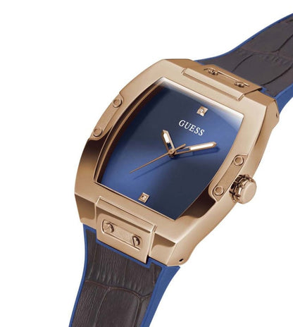 PHOENIX Men Blue Tonneau Dial Analog Watch - GW0386G2