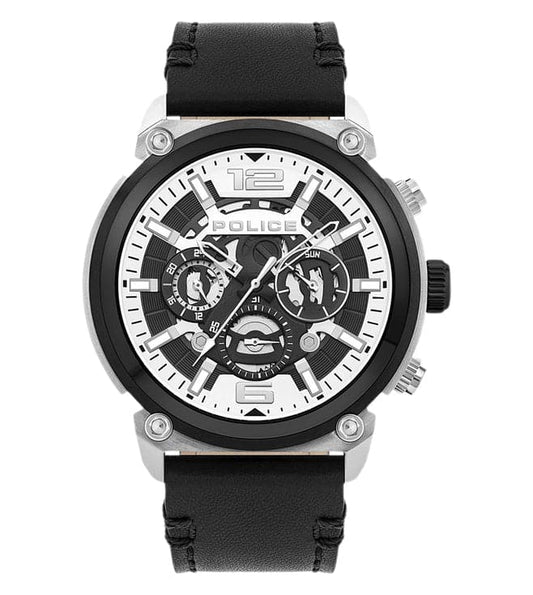 Police Analog White Dial Men'S Watch Pl14378Jstb01W