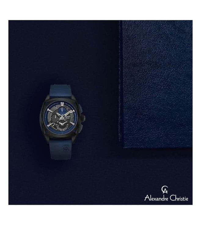 ALEXANDRE CHRISTIE Chronograph Watch for Men 6591MCRUBBU