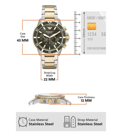 AR11361 Chronograph Analog Watch for Men