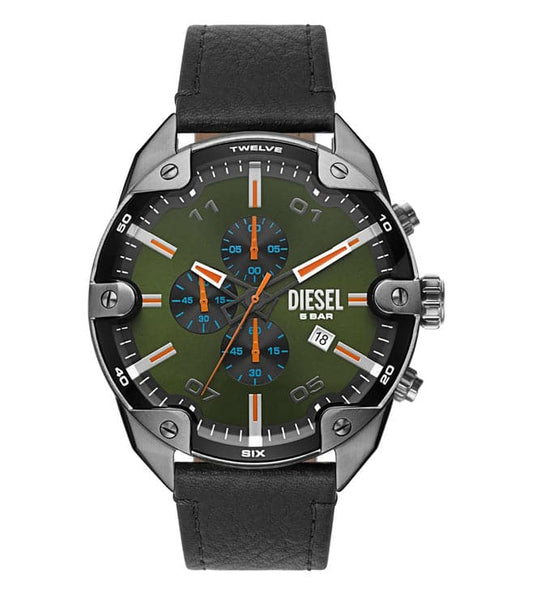 DIESEL DZ4626 Spiked Chronograph Watch for Men