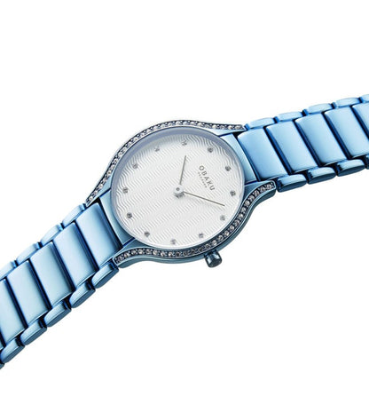 OBAKU V276LERIMA Acacie Crystal Watch for Women