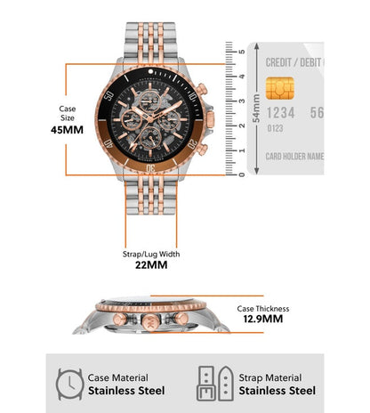 MICHAEL KORS MICHAEL MK9046 Bayville Chronograph Automatic Watch for Men
