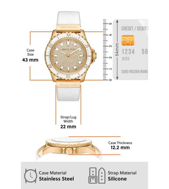 MICHAEL KORS MICHAEL MK7357 Everest Analog Watch for Women