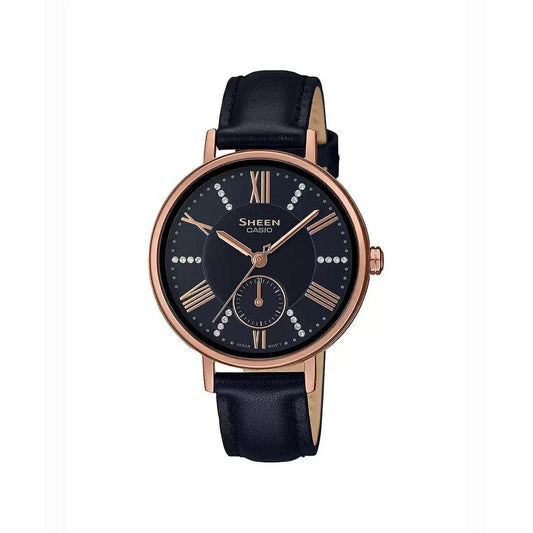 Casio Sheen Pink Gold Ip - Women'S Watch Sh237