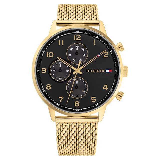 Tommy Hilfiger Multifunction Black Dial Watch for Men TH1791989