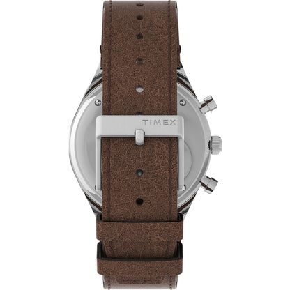 TIMEX Q Cream Round Dial Analog Men's Watch - TWEG26401