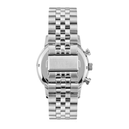 TIMEX MARLIN Silver-Tone Round Dial Analog Men's Watch - TWEG26704