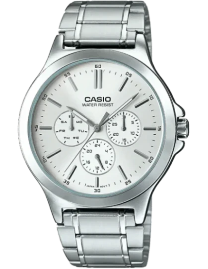 ENTICER MEN MTP-V300HD-7AUIF - A1892 Silver Multi-Dial - Men's Watch