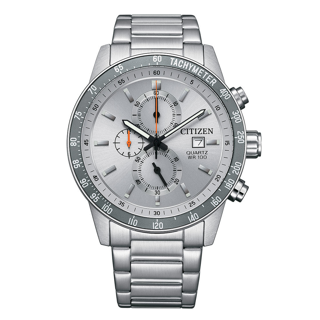 CITIZEN QUARTZ GENTS WATCH GREY DIAL - AN3688-58H