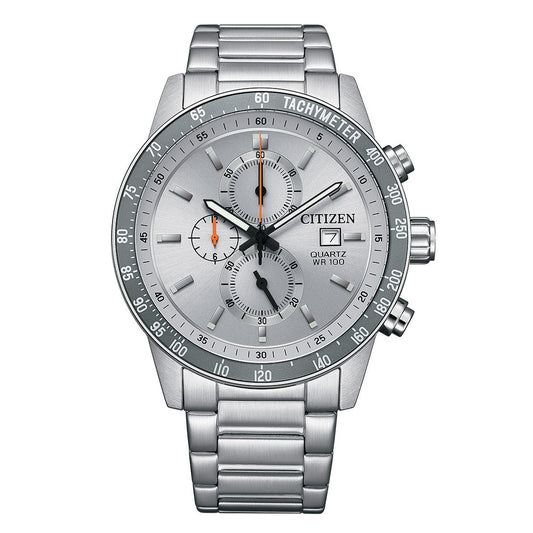 CITIZEN QUARTZ GENTS WATCH GREY DIAL - AN3688-58H
