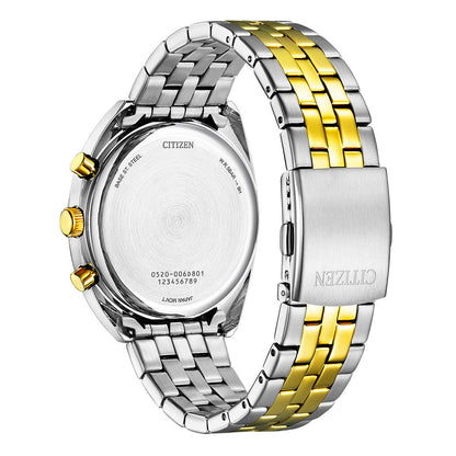 CITIZEN QUARTZ GENTS WATCH BLACK DIAL - AN8214-55E