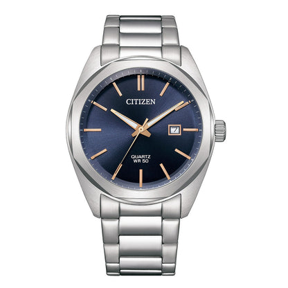 CITIZEN QUARTZ GENTS WATCH BLUE-GRAY DIAL - BI5110-54H