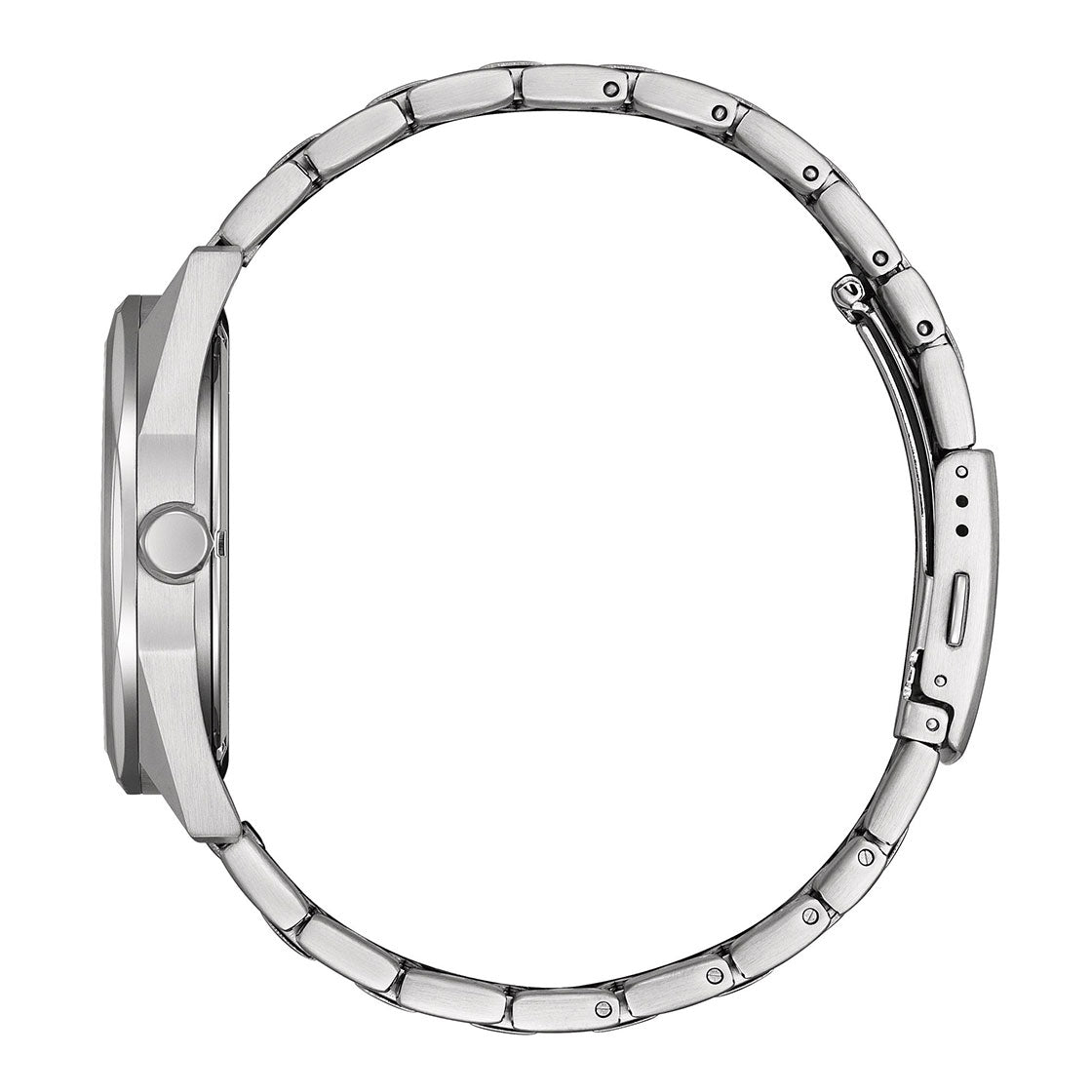CITIZEN ECO-DRIVE GENTS WATCH SILVER DIAL - BM7600-81A