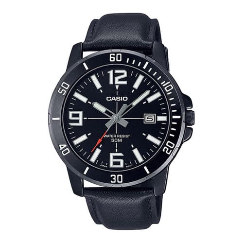Casio Enticer Men Black Analog - Men'S Watch A1981