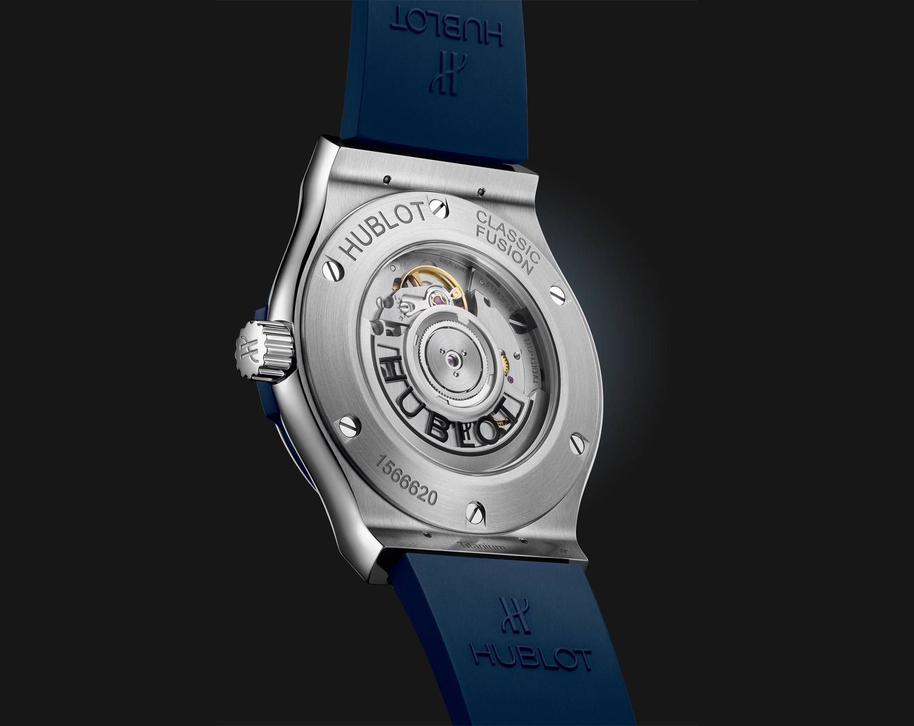HUBLOT Classic Fusion Titanium Blue 542.NX.7170.RX