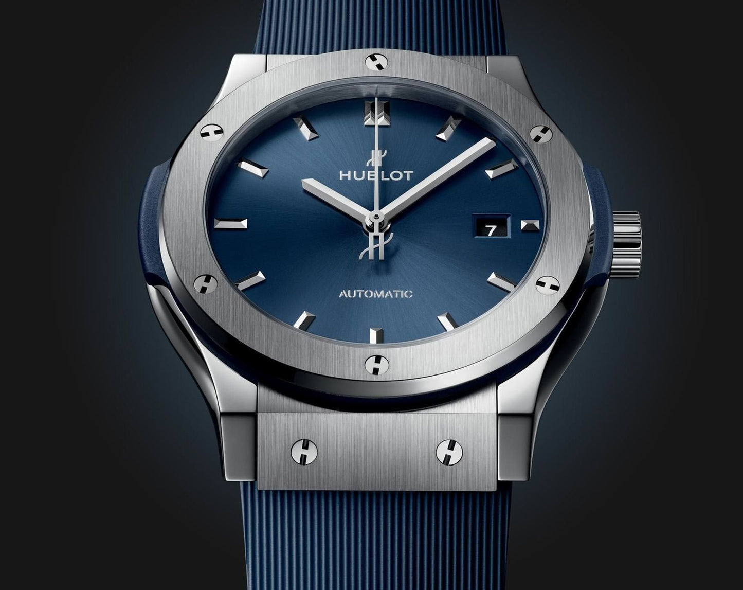 HUBLOT Classic Fusion Titanium Blue 542.NX.7170.RX