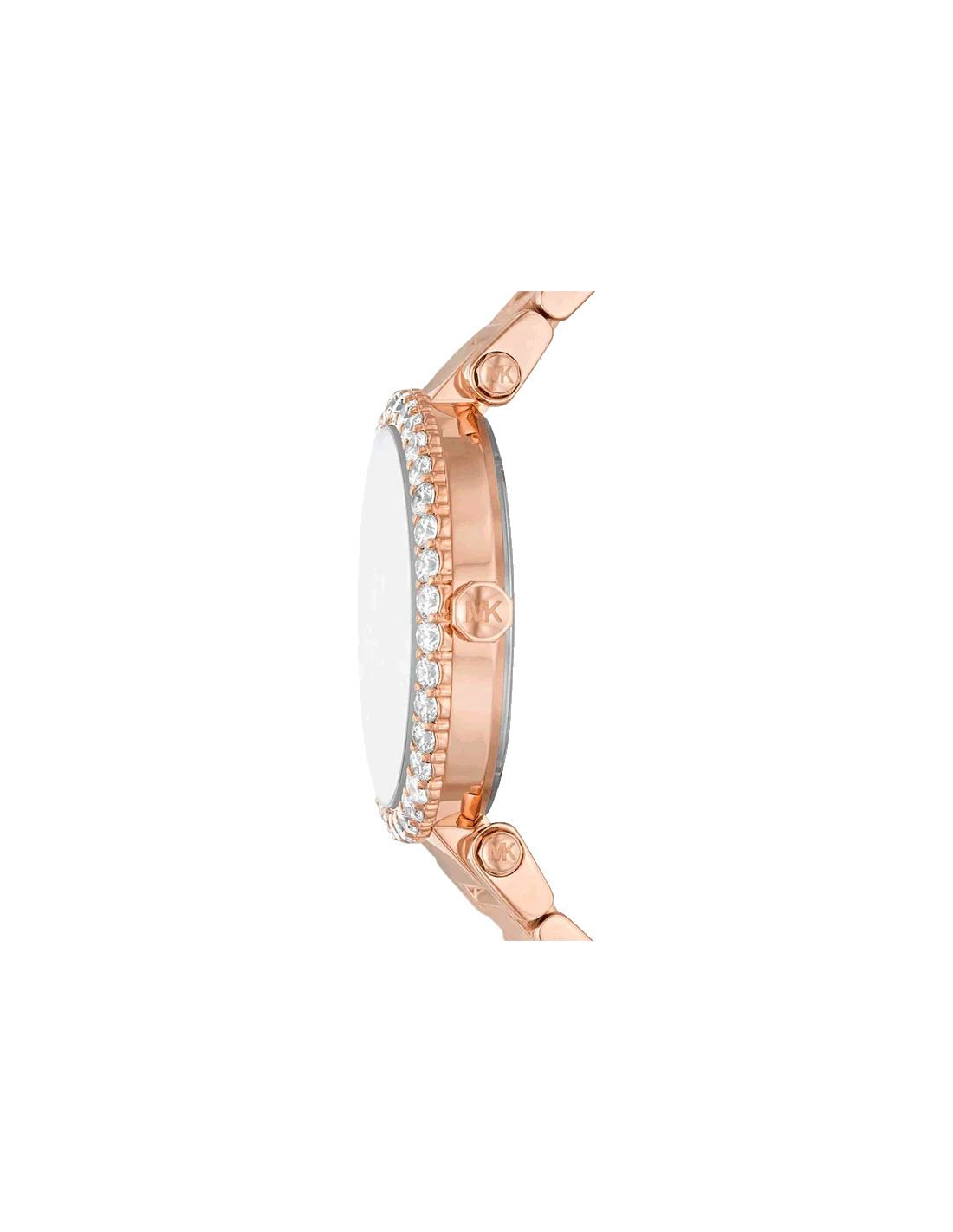 Michael Kors Parker Three-Hand Rose Gold-Tone Stainless Steel Watch