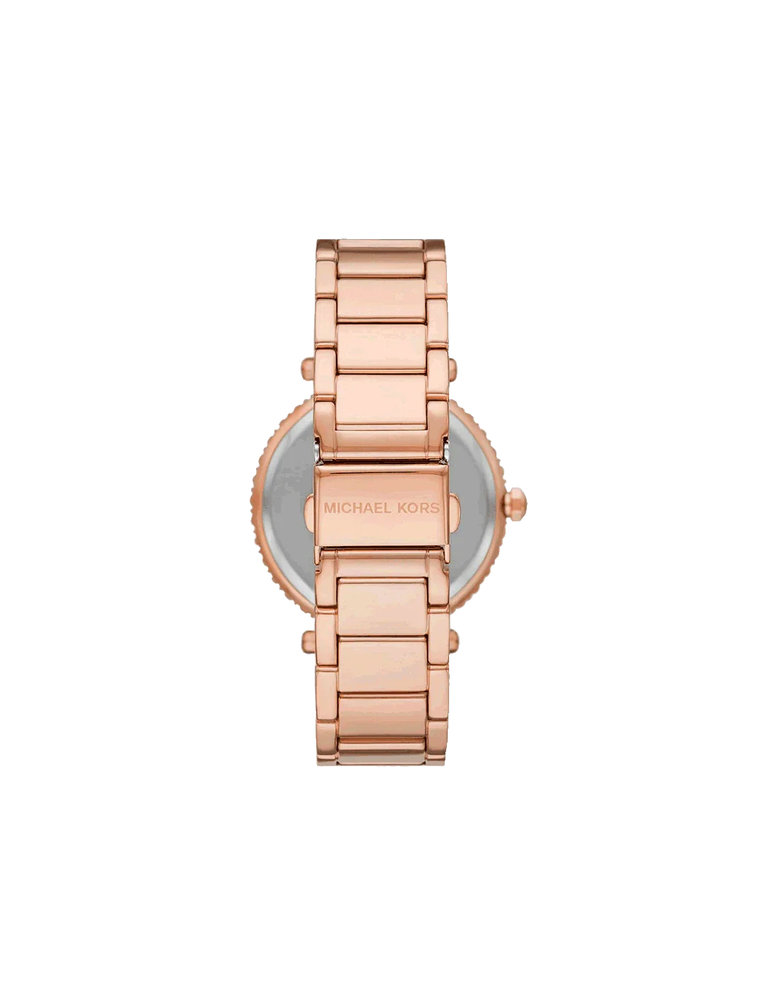 Michael Kors Parker Three-Hand Rose Gold-Tone Stainless Steel Watch