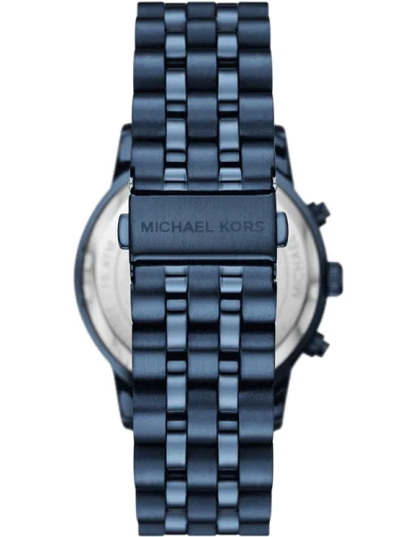 MICHAEL KORS Oversized Hutton Navy-Tone Watch