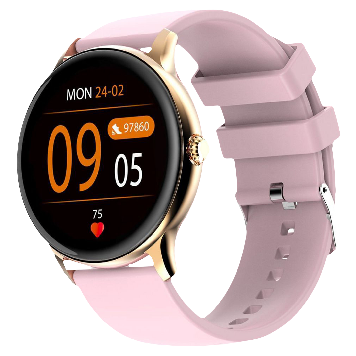 Fire-Boltt Hurricane Smartwatch BSW034-GOLDEN PINK