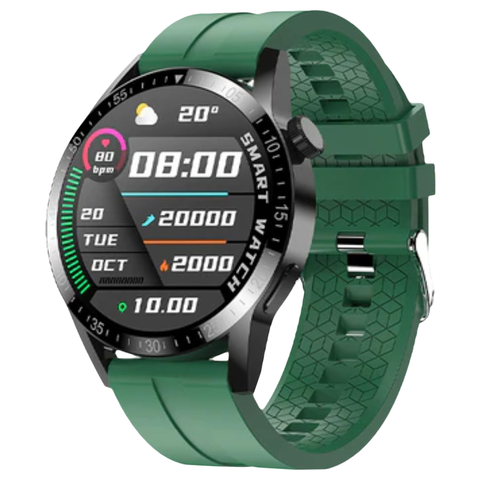 Fire-Boltt Talk Pro Smartwatch with Bluetooth Calling BSW038 TEAL