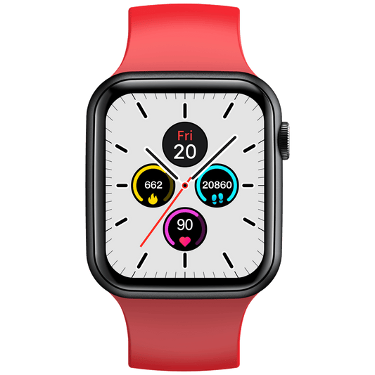 Fire-Boltt Ring Smartwatch with Bluetooth Calling BSW005 RED