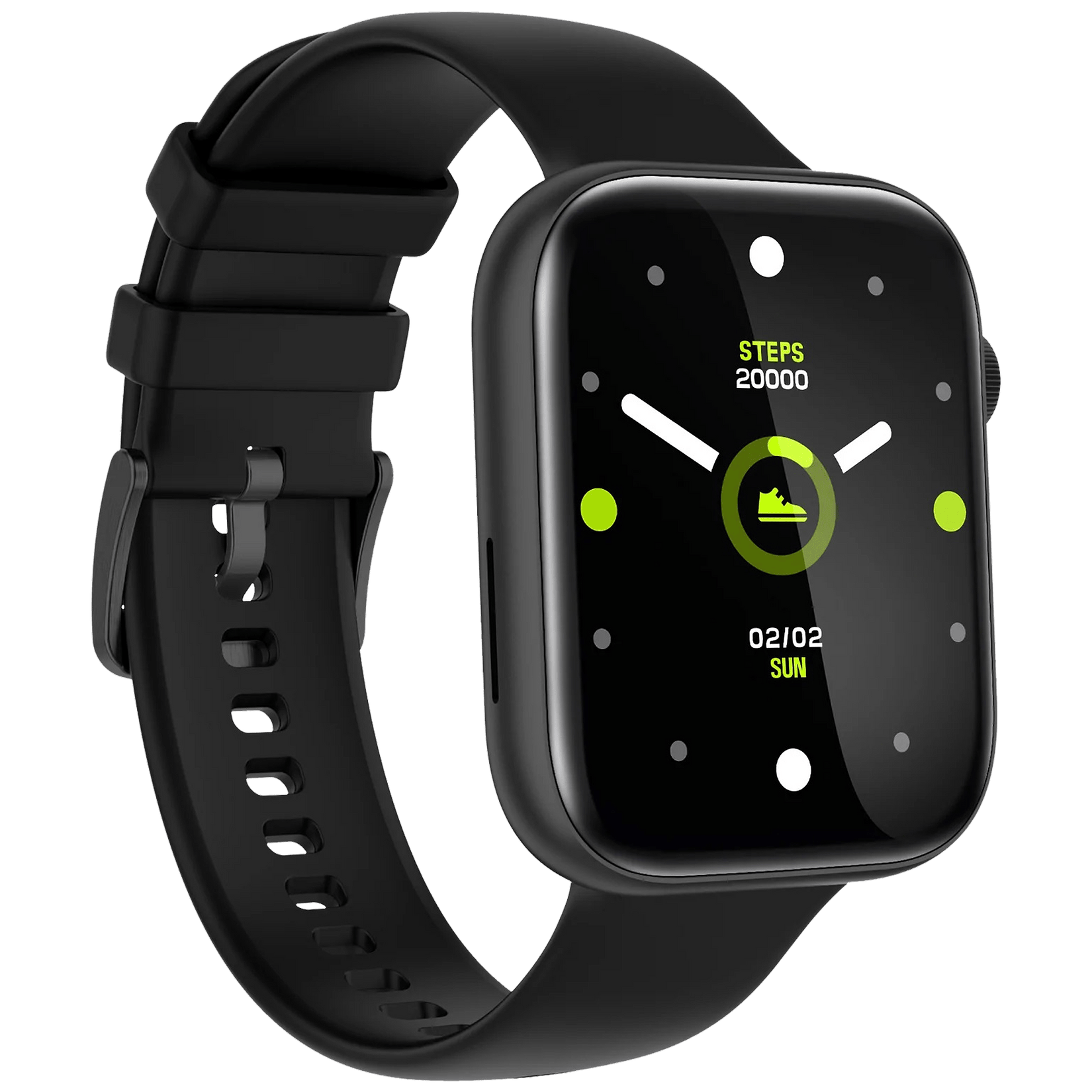 Fire-Boltt Ring 3 Smartwatch with Bluetooth Calling BSW043-BLACK