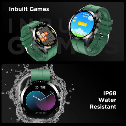 Fire-Boltt Talk Pro Smartwatch with Bluetooth Calling BSW038 TEAL
